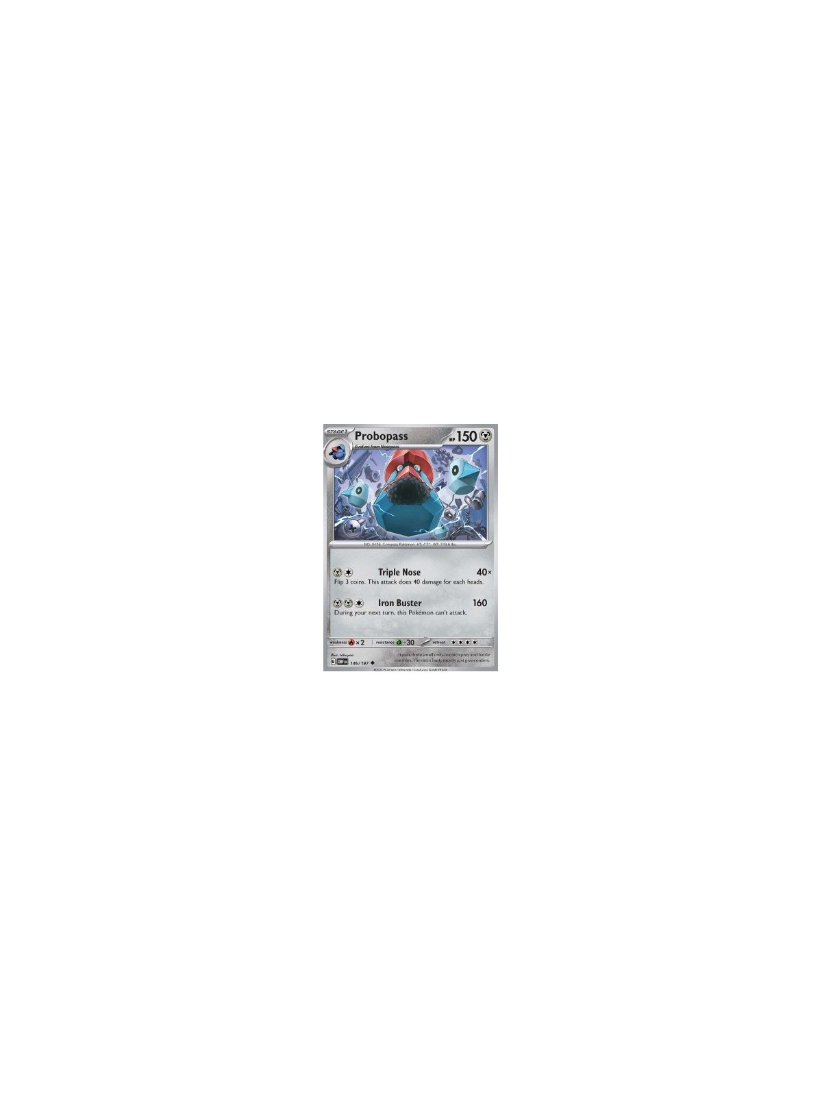 OBF 146 - Probopass - Reverse HoloObsidian Flames Obsidian Flames€ 0,35 Obsidian Flames