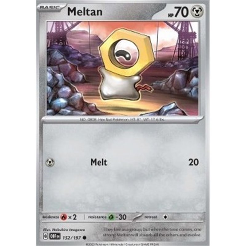 OBF 152 - Meltan - Reverse Holo