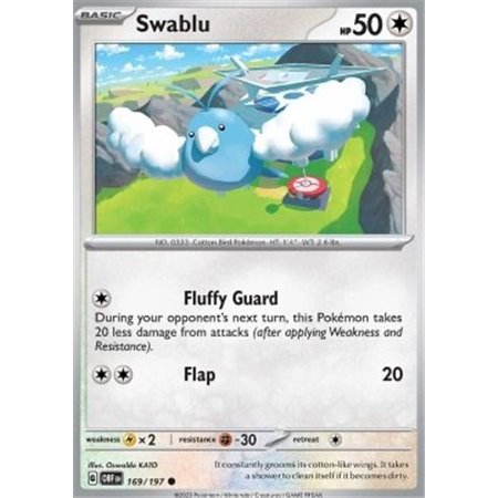 OBF 169 - Swablu - Reverse Holo