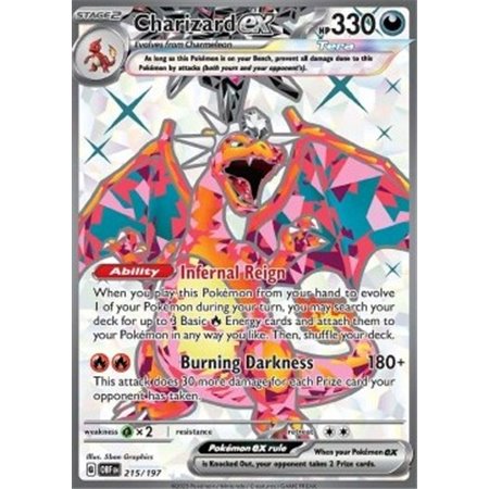 OBF 215 - Charizard exObsidian Flames Obsidian Flames€ 37,50 Obsidian Flames