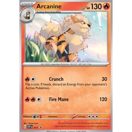 SVP 011 - ArcanineSVP Black Star Promos SVP Black Star Promos€ 0,50 SVP Black Star Promos