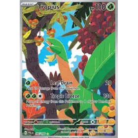 PAL 195 - Tropius PAL 195 - TropiusPaldea Evolved Paldea Evolved€ 5,99 Paldea Evolved