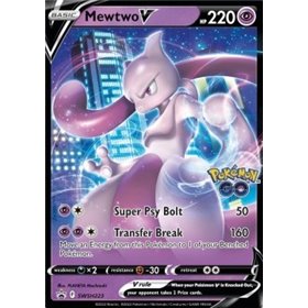 SWSH 223 - Mewtwo V SWSH 223 - Mewtwo V