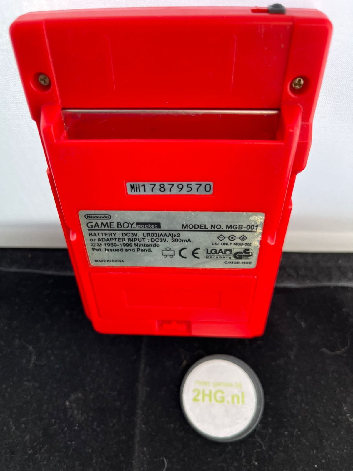 Game Boy Pocket Red