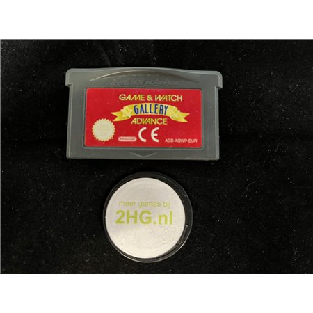 Game & Watch Gallery Advance (losse cassette, slechte sticker)