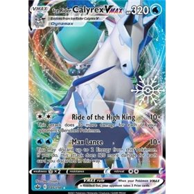 CRE 046 - Ice Rider Calyrex VMAX - Snow Stamp CRE 046 - Ice Rider Calyrex VMAX - Snow Stamp