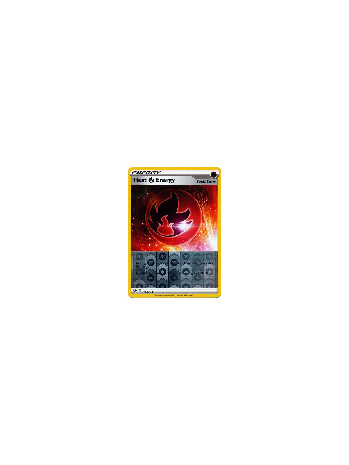 DAA 174 - Heat Energy - Reverse Holo