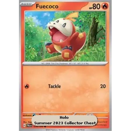 PAL 034 - Fuecoco - Promo