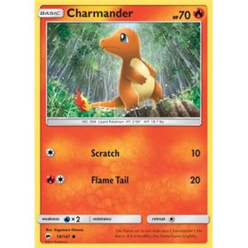 BUS 018 - Charmander - Reverse Holo BUS 018 - Charmander - Reverse Holo