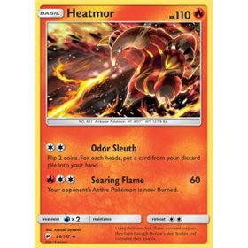 BUS 024 - Heatmor - Reverse Holo BUS 024 - Heatmor - Reverse Holo