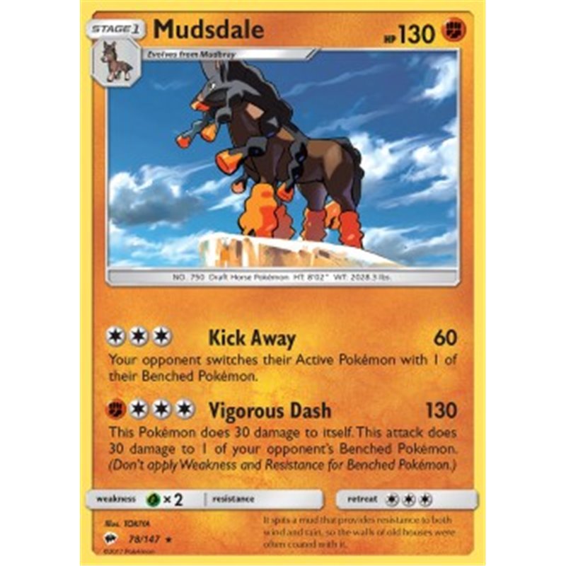 BUS 078 - Mudsdale - Reverse Holo