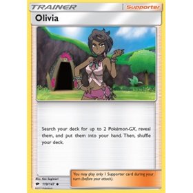 BUS 119 - Olivia - Reverse Holo BUS 119 - Olivia - Reverse Holo