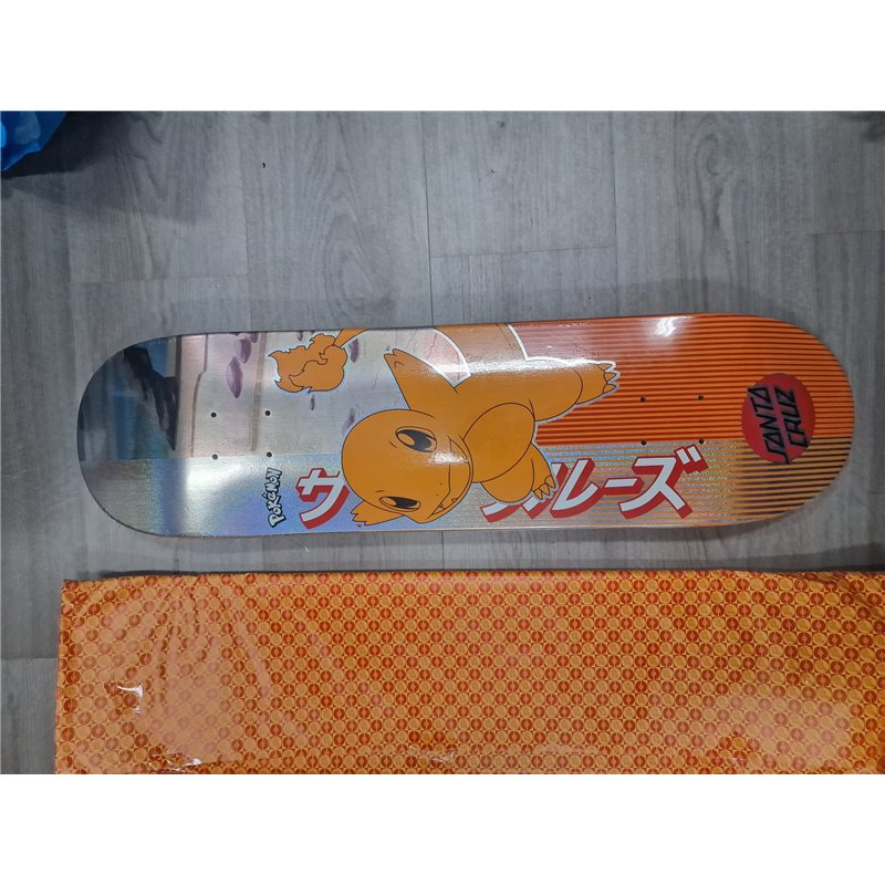 Santa Cruz X Pokemon Charmander Skateboard