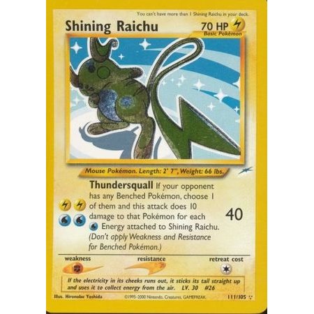 NDE 111 - Shining Raichu