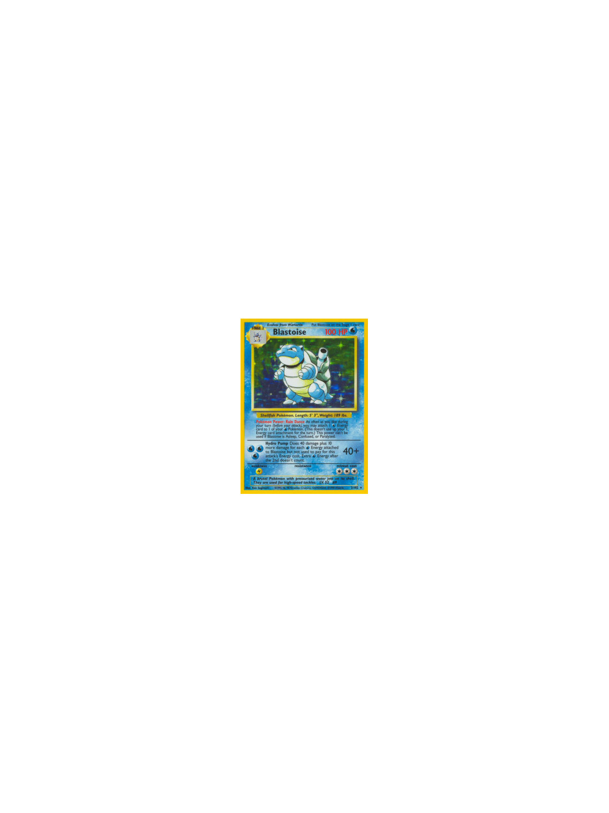 BS 002 - Blastoise