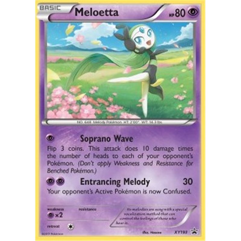 Meloetta (XYPR 193)