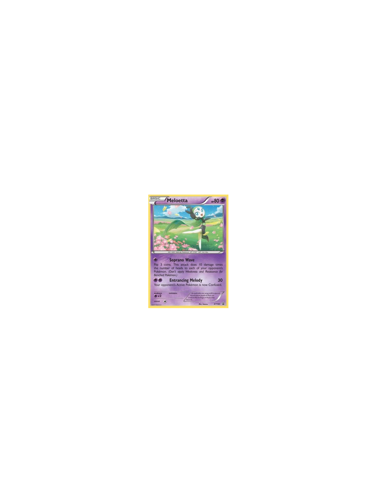 Meloetta (XYPR 193)