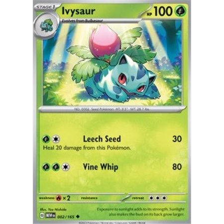 MEW 002 - Ivysaur - Reverse Holo