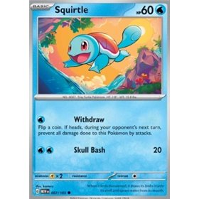 MEW 007 - Squirtle - Reverse Holo MEW 007 - Squirtle - Reverse Holo