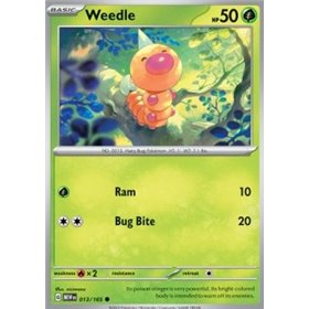 MEW 013 - Weedle - Reverse Holo MEW 013 - Weedle - Reverse Holo