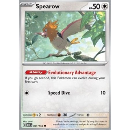 MEW 021 - Spearow - Reverse Holo
