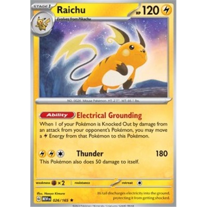 MEW 026 - Raichu