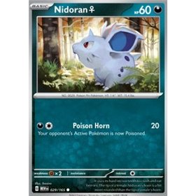 MEW 029 - Nidoran - Reverse Holo MEW 029 - Nidoran - Reverse Holo