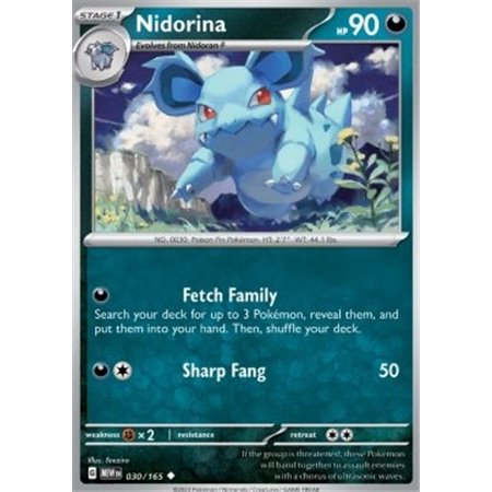 MEW 030 - Nidorina - Reverse Holo