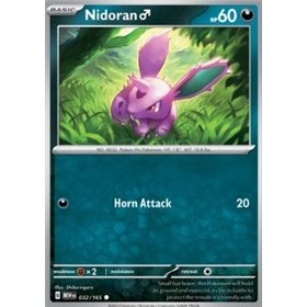 MEW 032 - Nidoran - Reverse Holo MEW 032 - Nidoran - Reverse Holo