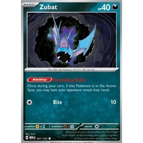 MEW 041 - Zubat - Reverse Holo MEW 041 - Zubat - Reverse Holo