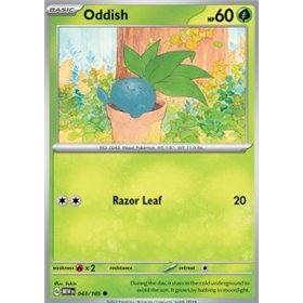 MEW 043 - Oddish - Reverse Holo MEW 043 - Oddish - Reverse Holo
