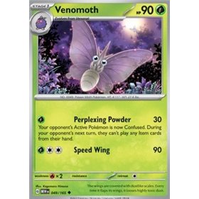 MEW 049 - Venomoth - Reverse Holo MEW 049 - Venomoth - Reverse Holo