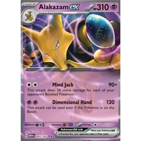 MEW 065 - Alakazam ex MEW 065 - Alakazam ex