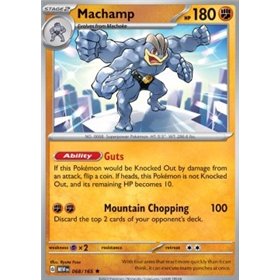 MEW 068 - Machamp - Reverse Holo MEW 068 - Machamp - Reverse Holo