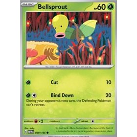 MEW 069 - Bellsprout - Reverse Holo MEW 069 - Bellsprout - Reverse Holo