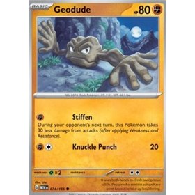 MEW 074 - Geodude - Reverse Holo MEW 074 - Geodude - Reverse Holo