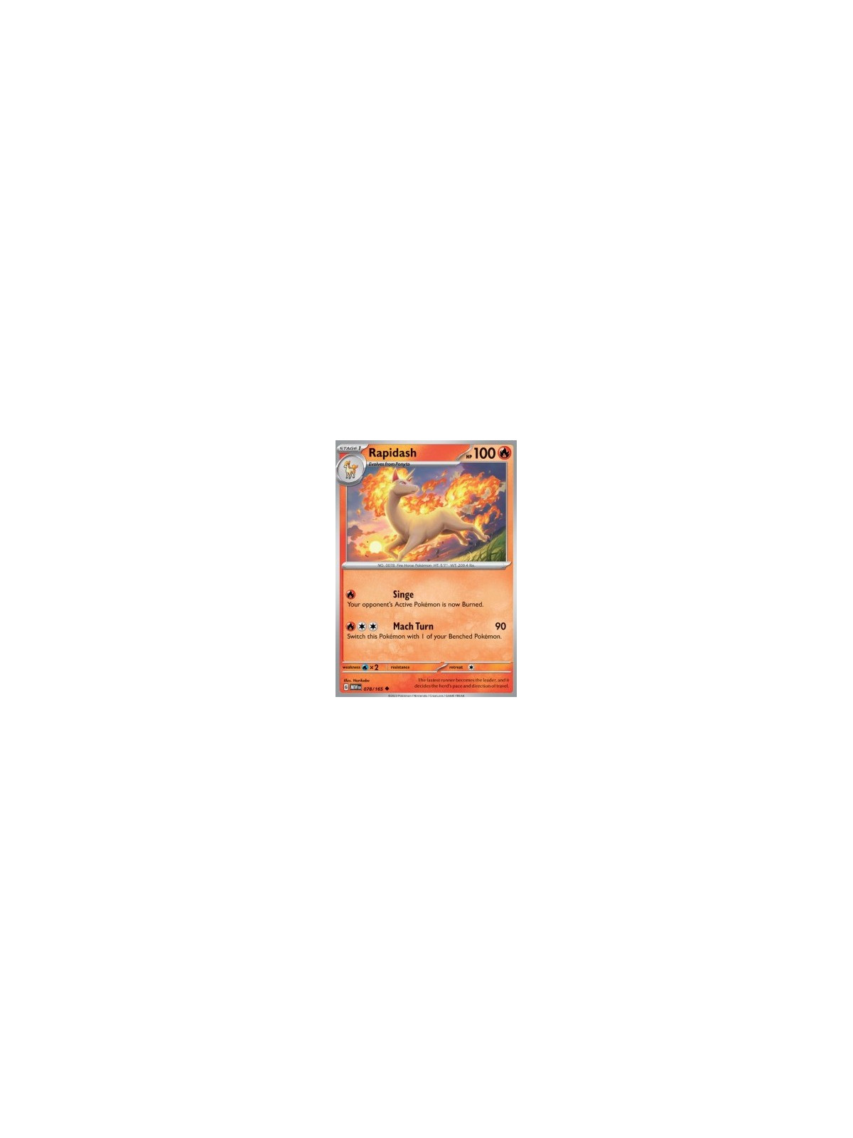 MEW 078 - Rapidash