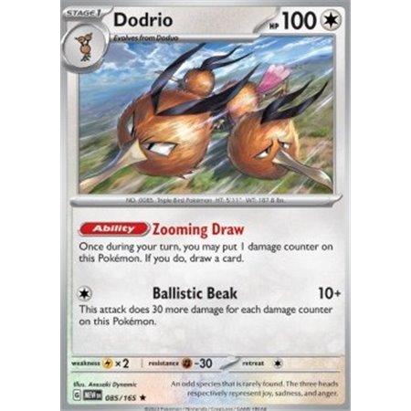 MEW 085 - Dodrio - Reverse Holo