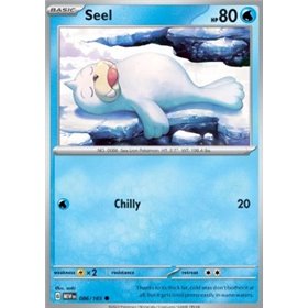 MEW 086 - Seel - Reverse Holo MEW 086 - Seel - Reverse Holo