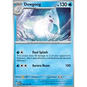 MEW 087 - Dewgong - Reverse Holo MEW 087 - Dewgong - Reverse Holo