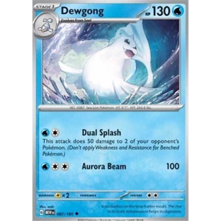 MEW 087 - Dewgong - Reverse Holo