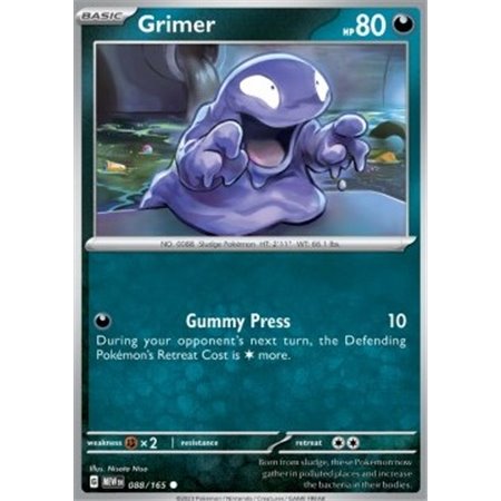 MEW 088 - Grimer - Reverse Holo