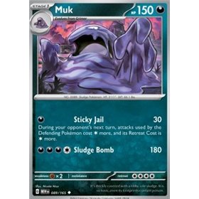 MEW 089 - Muk - Reverse Holo MEW 089 - Muk - Reverse Holo