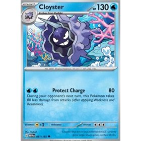 MEW 091 - Cloyster - Reverse Holo MEW 091 - Cloyster - Reverse Holo