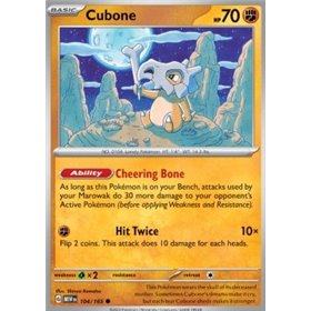 MEW 104 - Cubone - Reverse Holo MEW 104 - Cubone - Reverse Holo