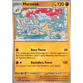 MEW 105 - Marowak - Holo MEW 105 - Marowak