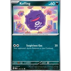 MEW 109 - Koffing - Reverse Holo MEW 109 - Koffing - Reverse Holo
