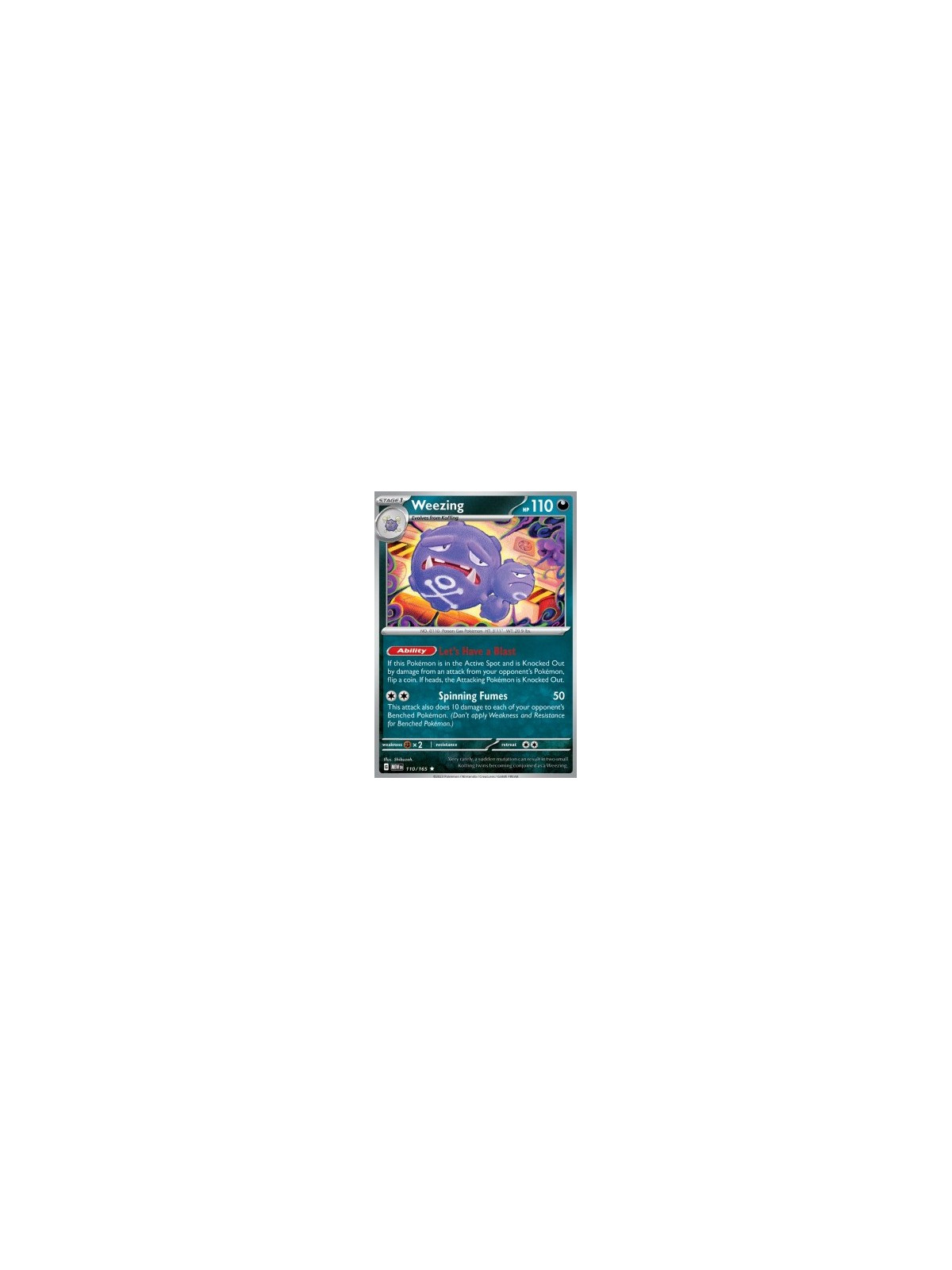 MEW 110 - Weezing