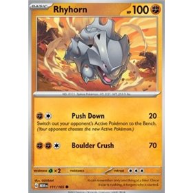 MEW 111 - Rhyhorn - Reverse Holo MEW 111 - Rhyhorn - Reverse Holo