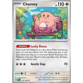 MEW 113 - Chansey - Reverse Holo MEW 113 - Chansey - Reverse Holo